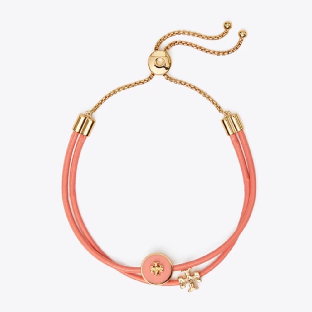 NWT~Tory Burch~Kira Enameled Slider Bracelet